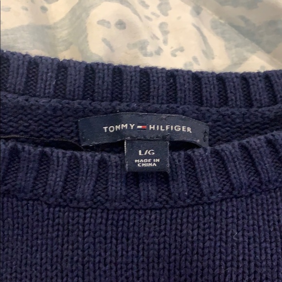 Tommy Hilfiger Crew Neck Sweater Size Large - Picture 2 of 3